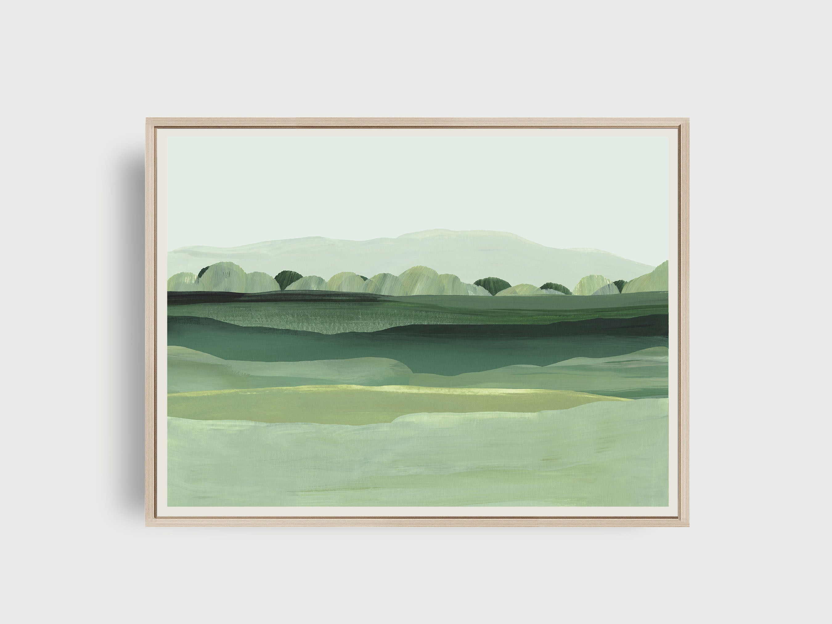 minimal landscape fine art print