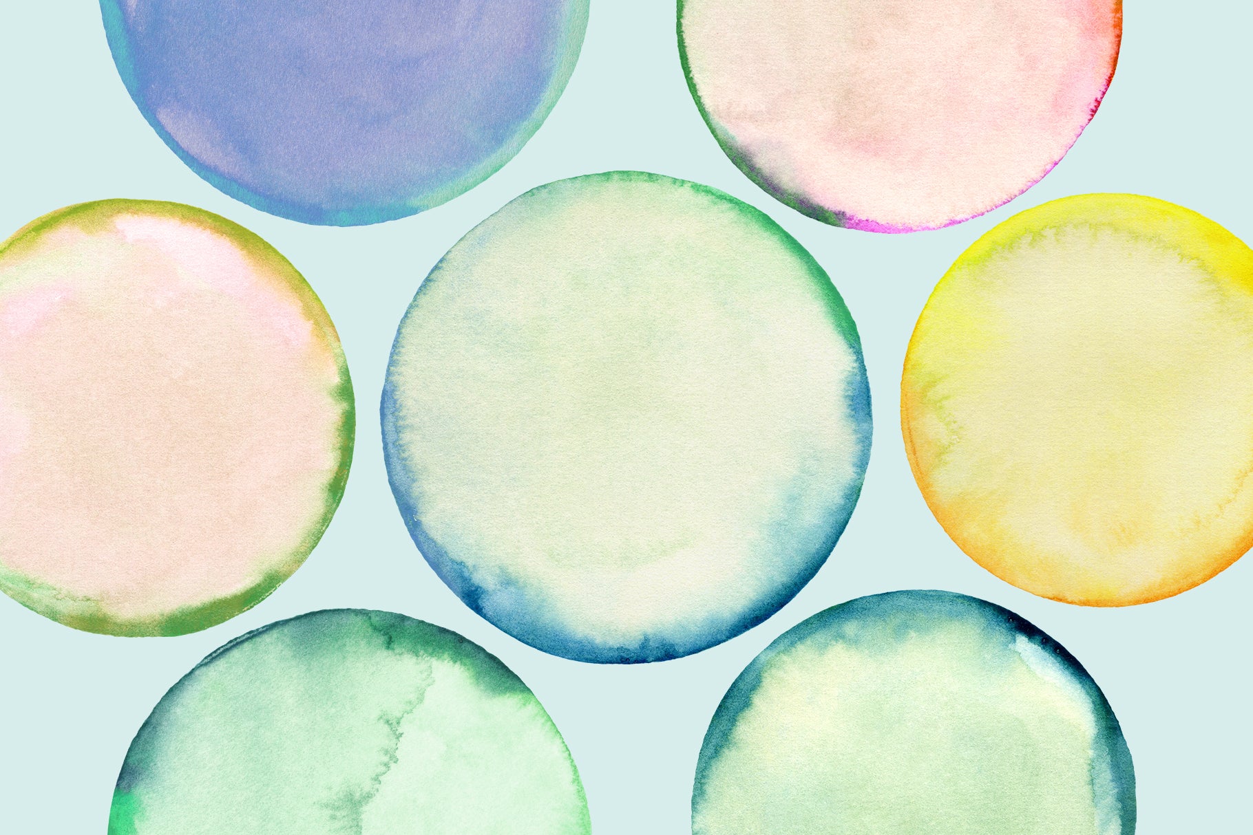 Watercolor Circles