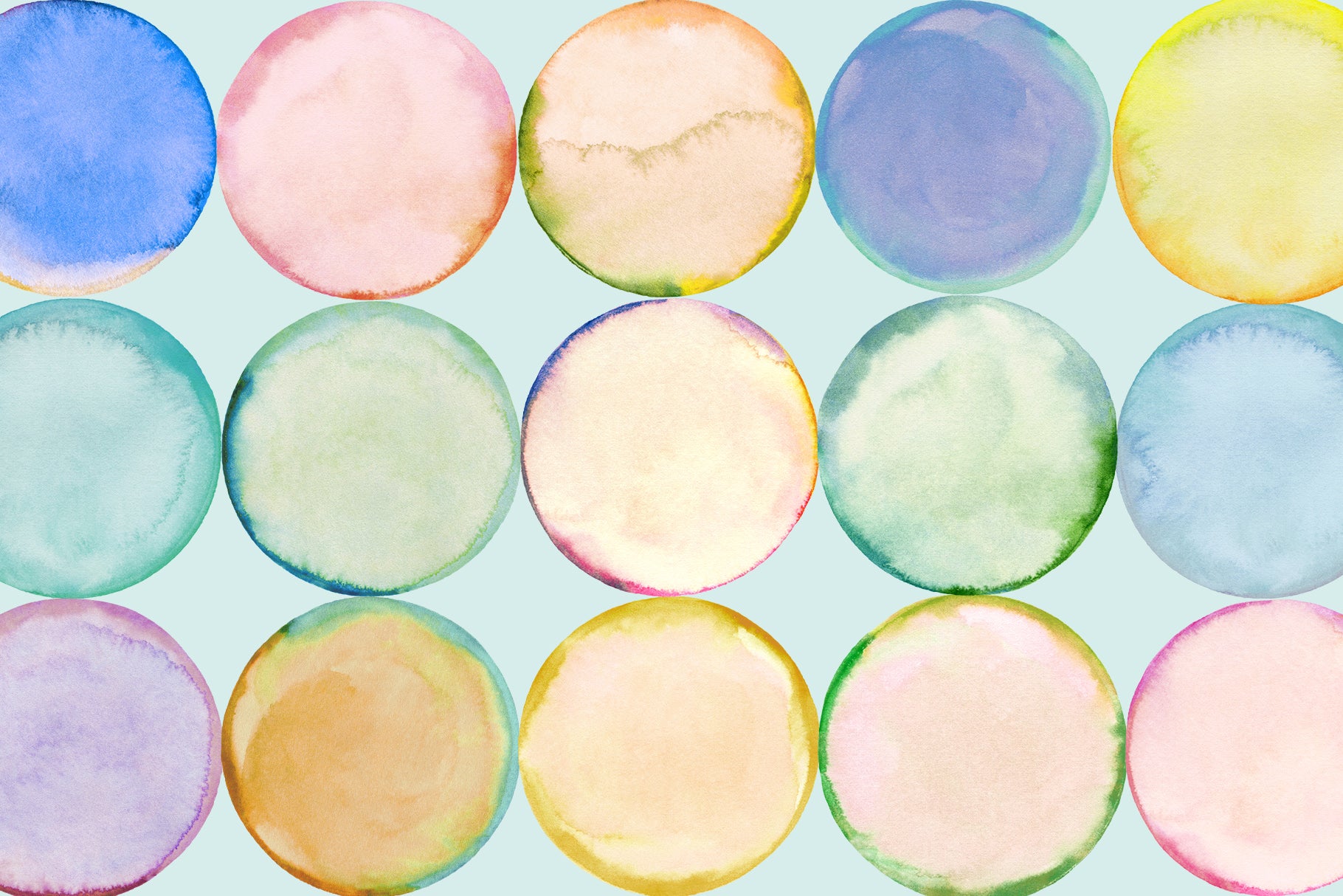 Watercolor Circles