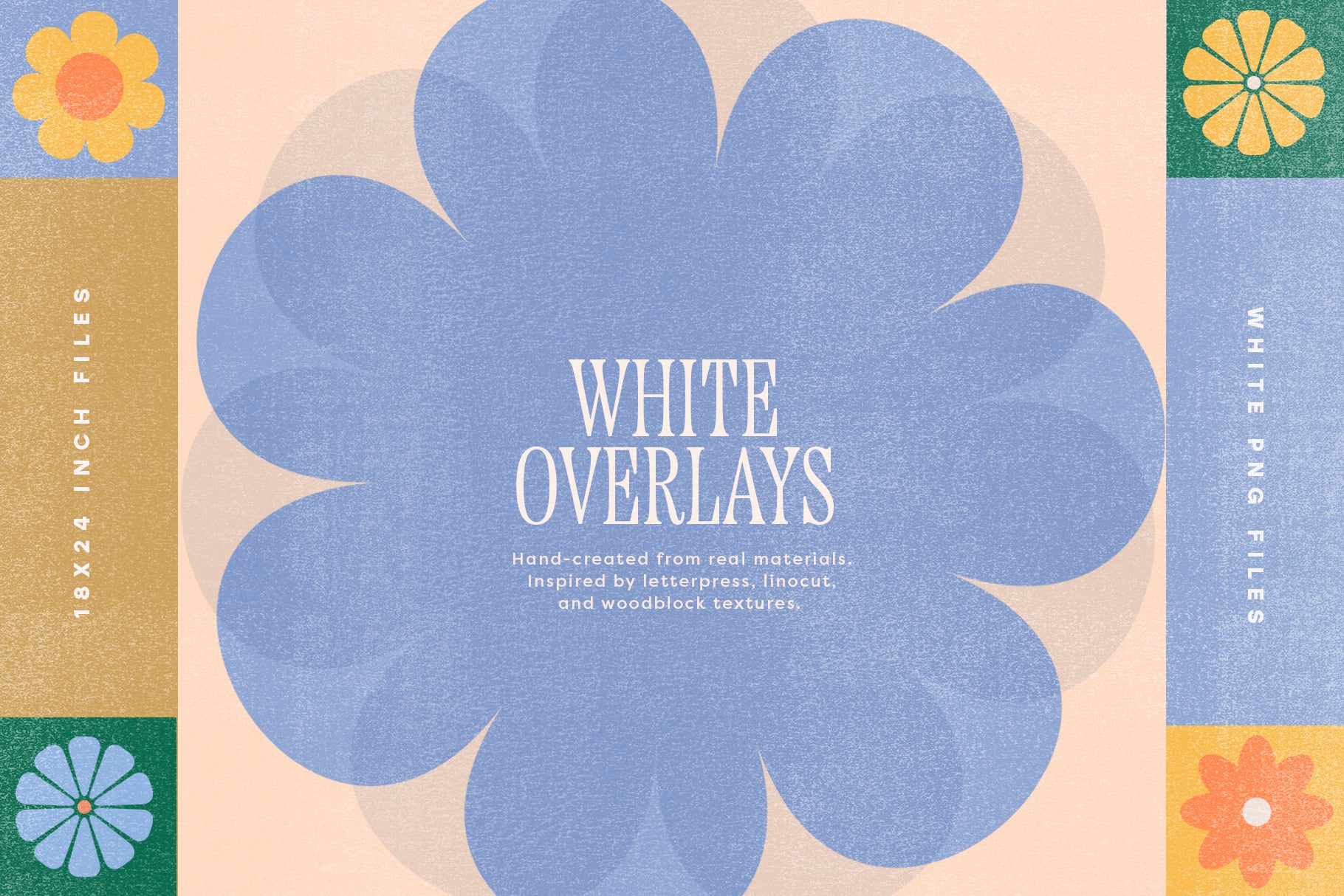 White Texture Overlays - Volume 2